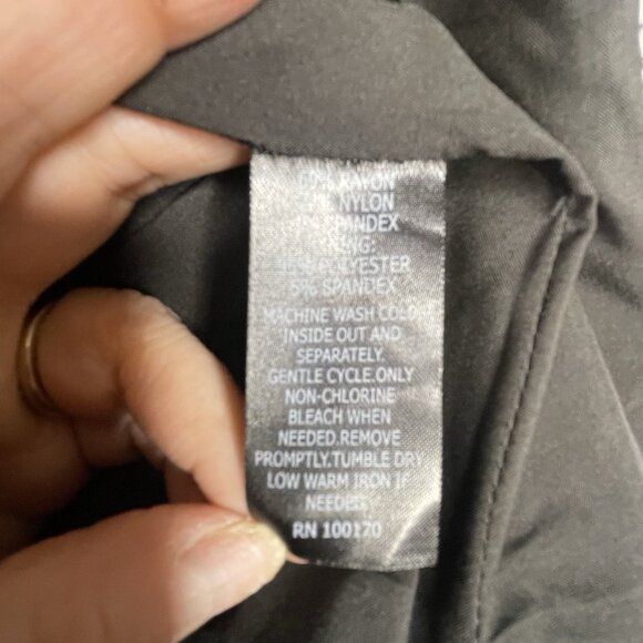 Alice Hope Womans Asymmetrical Zip Blazer Jacket Size Small Black White Pockets - Picture 11 of 13